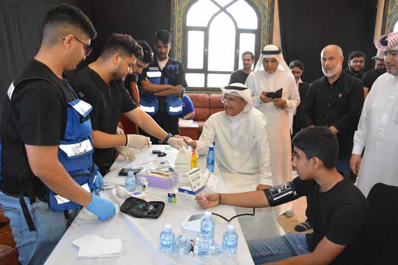 محافظ الشمالية يشهد فعالية صحية خلال موسم عاشوراء ويتفقد الاحتياجات الخدمية لمواكب العزاء<